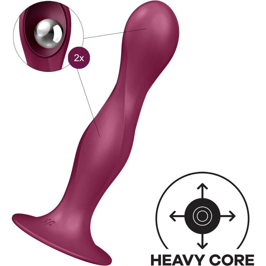 DOUBLE BALL-R SILIKONDILDO - Produktansicht 3