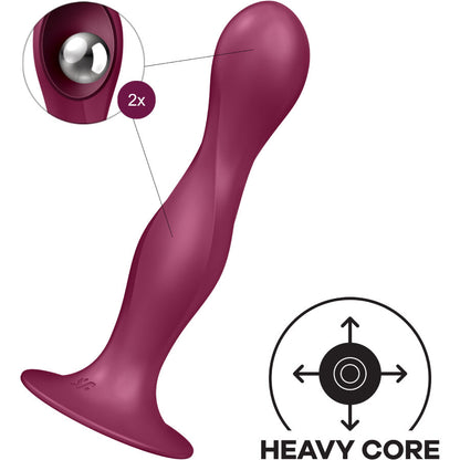 DOUBLE BALL-R SILIKONDILDO - Produktansicht 3