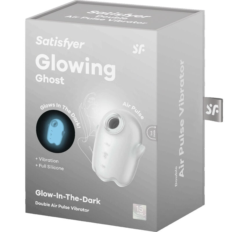 GLOWING GHOST AIR PULSE & VIBRATOR WEISS - Produktansicht 6