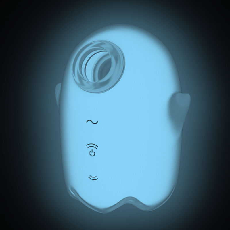 GLOWING GHOST AIR PULSE & VIBRATOR WEISS - Produktansicht 5