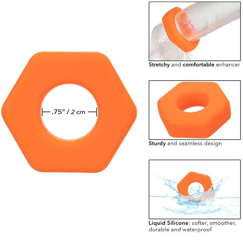 ALPHA PROLONG SEXAGON RING ORANGE - Produktansicht 8