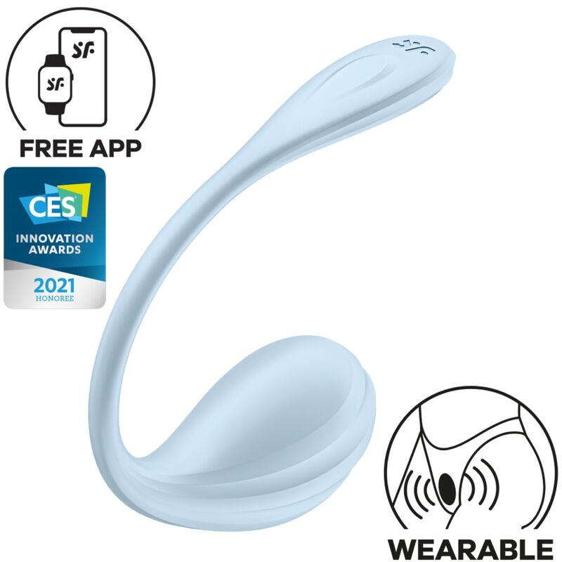SMOOTH PETAL G-POINT STIMULATOR HIMMELBLAU KOSTENLOSE APP - Produktansicht 1
