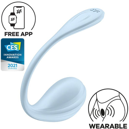 SMOOTH PETAL G-POINT STIMULATOR HIMMELBLAU KOSTENLOSE APP - Produktansicht 1