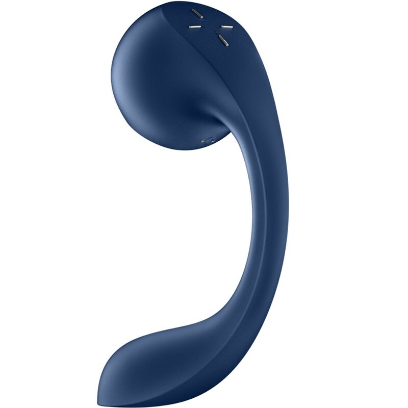 PRO+ WAVE 4 G-SPOT & AIR PULSE STIMULATOR KOSTENLOSE APP DUNKELBLAU - Produktansicht 2