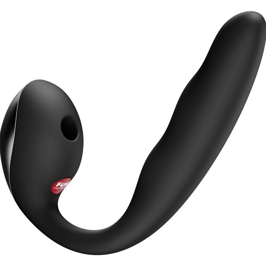 ALLEGRO Einsetzbarer Doppel-Luftpulsvibrator Schwarz - Produktansicht 2