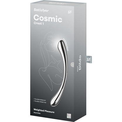 COSMIC CREST 1 DOPPELDILDO AUS EDELSTAHL - Produktansicht 5