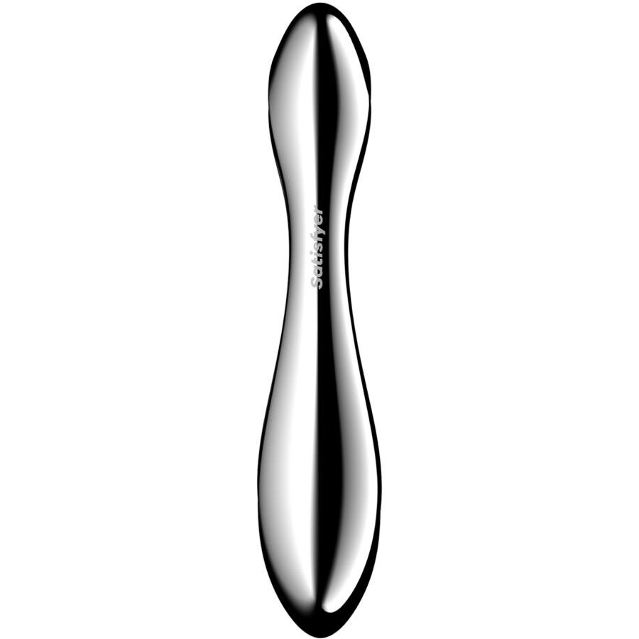 PURE GRAVITY 2 DOPPELENDELLER DILDO AUS EDELSTAHL - Produktansicht 4