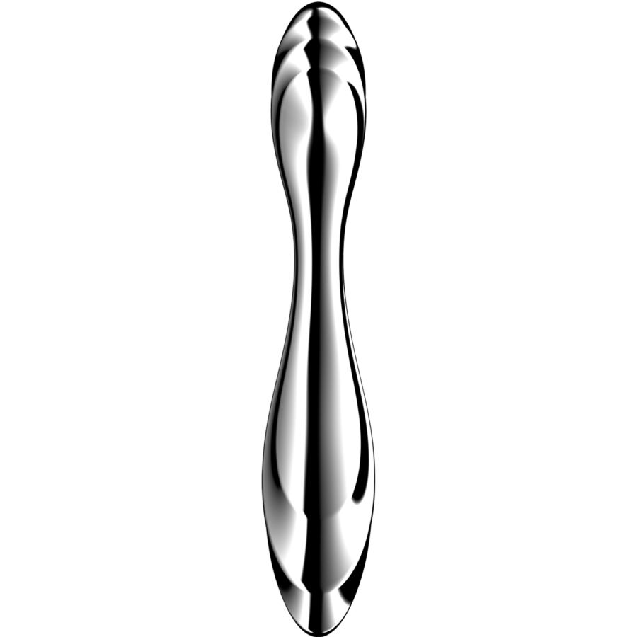 PURE GRAVITY 2 DOPPELENDELLER DILDO AUS EDELSTAHL - Produktansicht 2