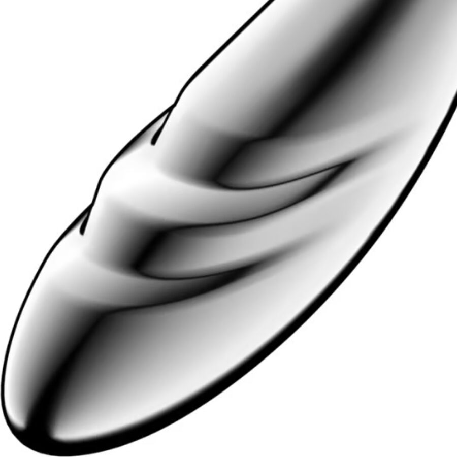 PURE GRAVITY 3 EDELSTAHL DOPPELENDELLER DILDO - Produktansicht 3