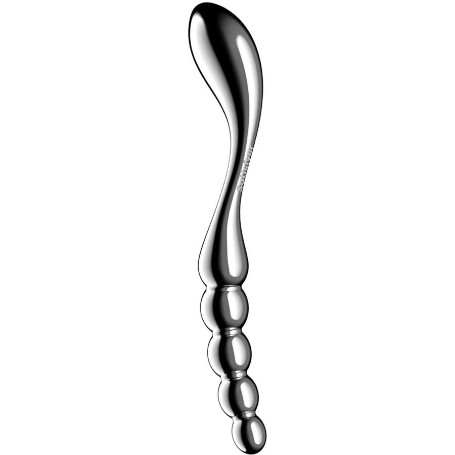STAR FORCE 1 DOPPELDILDO AUS EDELSTAHL - Produktansicht 1
