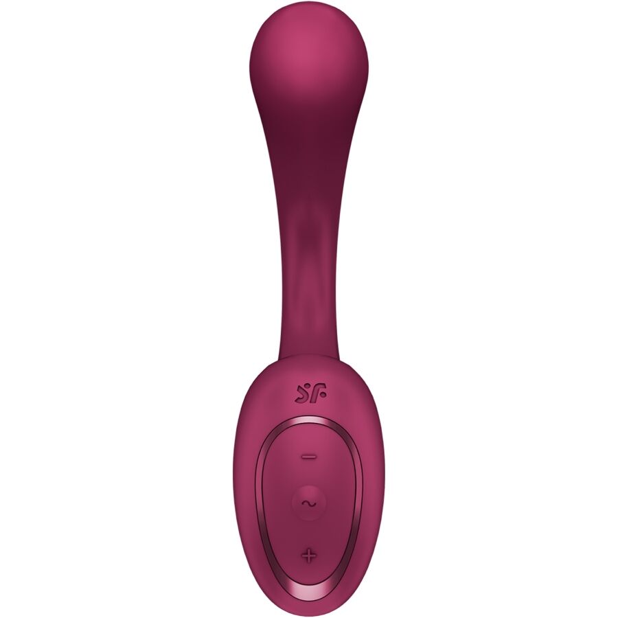 G FOR GODDESS 2 RABBIT VIBRATOR FLASCHE BORDEAUX - Produktansicht 2