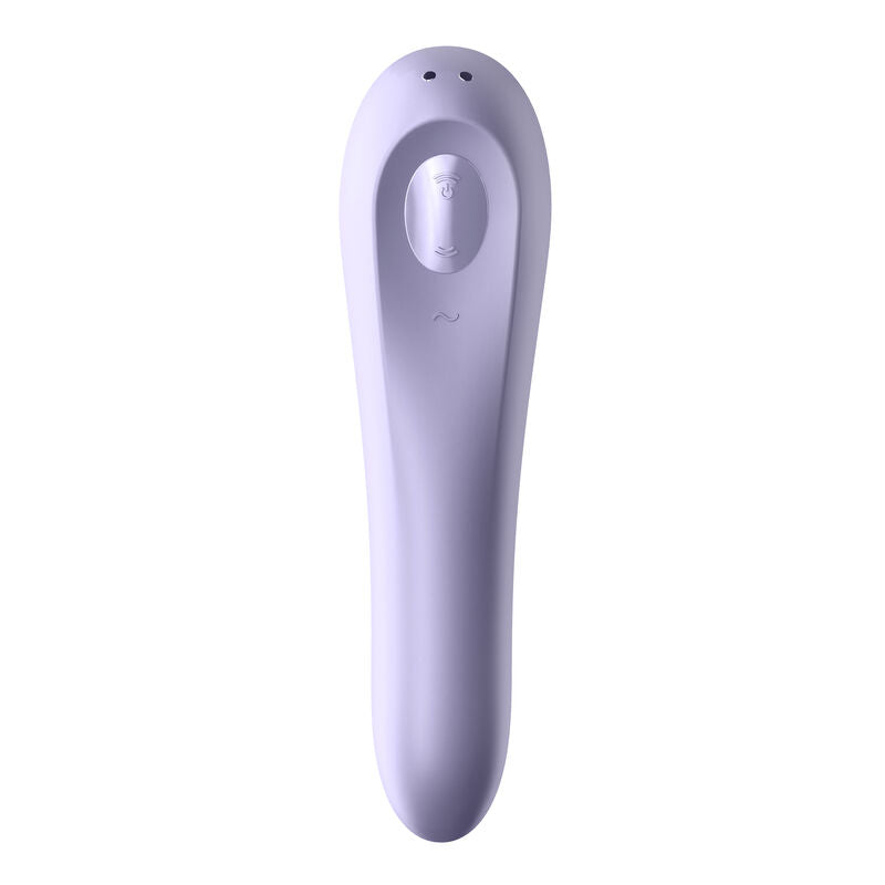 DUAL PLEASURE AIR PULSE VIBRATOR MAUVE - Produktansicht 6