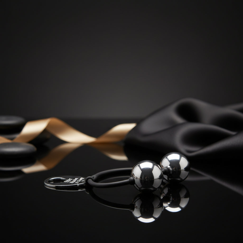 Inner Goddess Silver Pleasure Balls in silbernem Design für effektives Beckenbodentraining