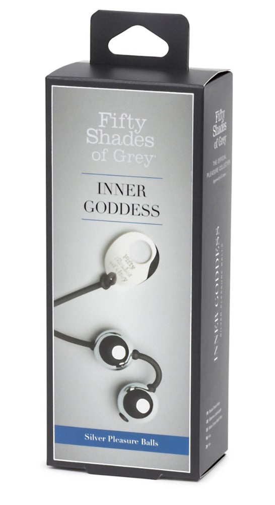 Produktverpackung der Inner Goddess Silver Pleasure Balls