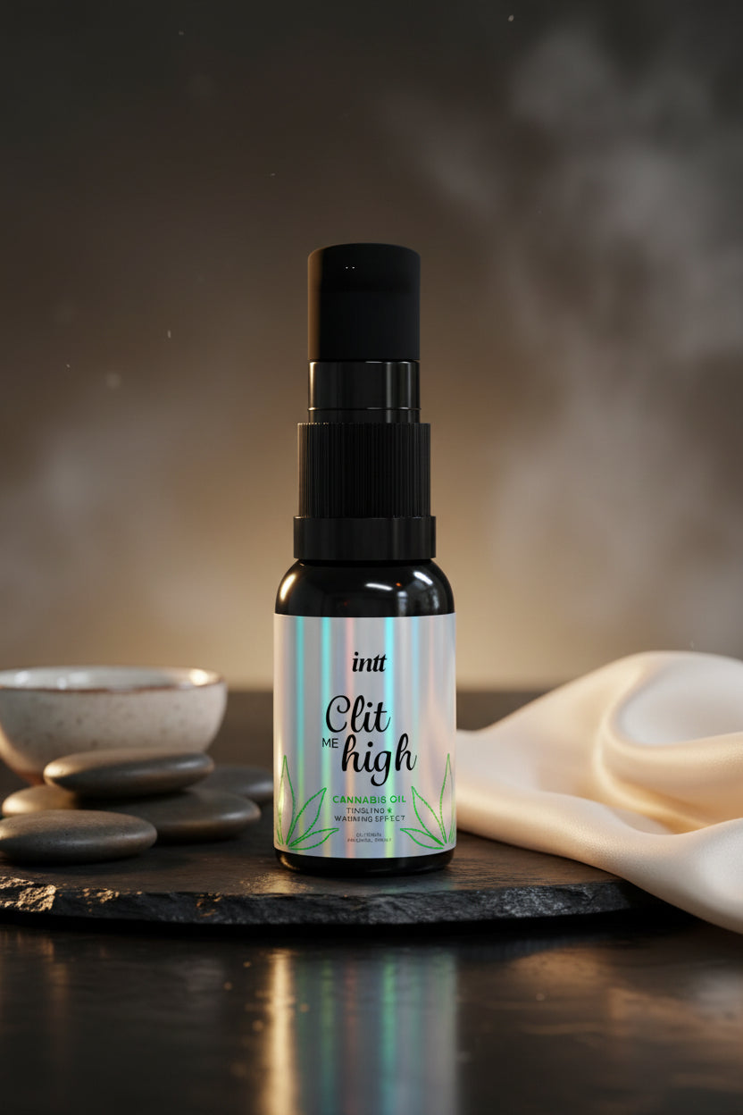 Clit me High Cannabisöl für sinnliche Intimität und Empfindsamkeit
