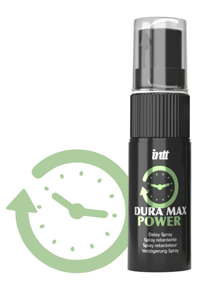 intt Dura Max Power Delay Spray 12 ml im Sprühflakon für diskrete Anwendung