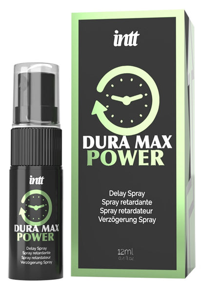 intt Dura Max Power Delay Spray Verpackung Vorderseite 12 ml