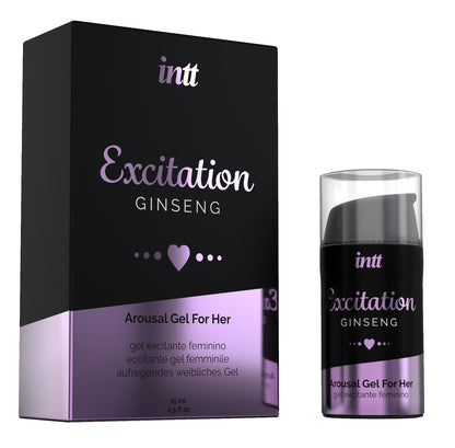 intt Excitation Ginseng Arousal Gel for Her 15ml Verpackung Frontansicht