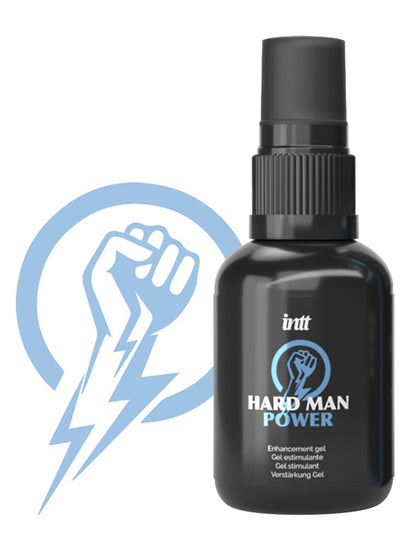 intt Hard Man Power Enhancement Gel 15 ml in diskreter Flasche