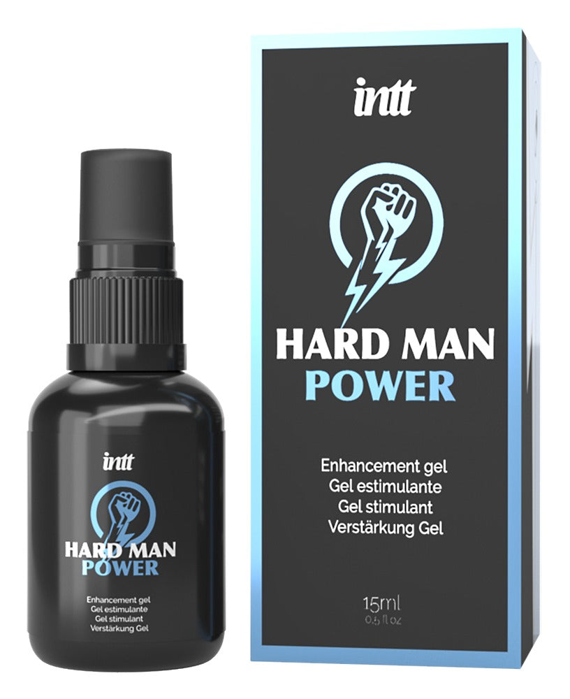 intt Hard Man Power Enhancement Gel Verpackung Vorderseite