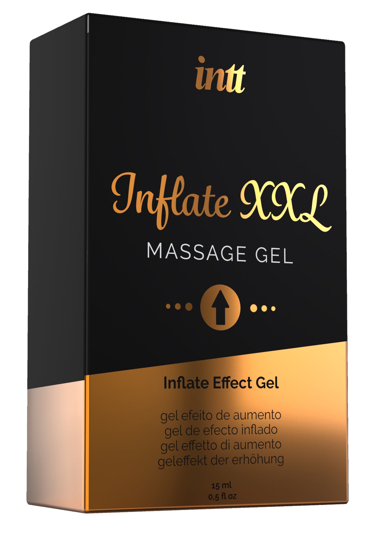 intt Inflate XXL Gel 15ml Detailansicht – stimulierendes Gel für ein intensiveres Körpergefühl