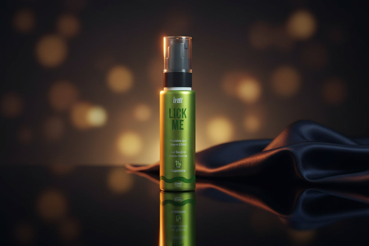 Lick Me Kissable Gel Caipirinha von intt in 50ml Flasche, ideal für Paare.