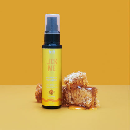 intt Lick Me Kissable Gel Honey 50ml mit Honig und warmer Farbwelt