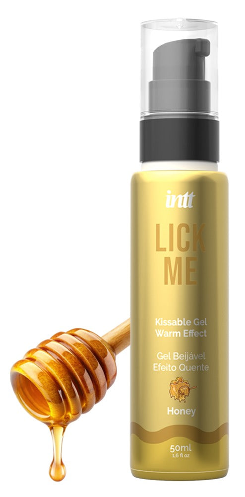 intt Lick Me Kissable Gel Honey 50ml Flasche Produktansicht