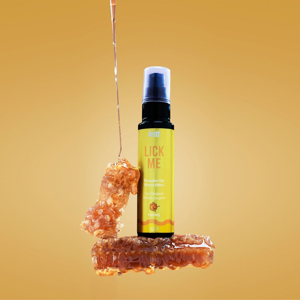 intt Lick Me Kissable Gel Honey 50ml tropfendes Gel Honig Optik