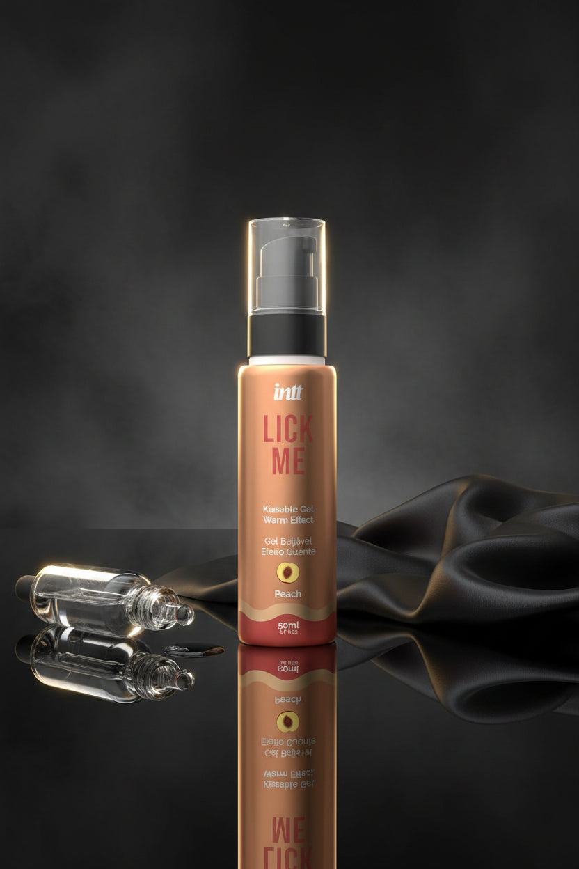 Lick Me Kissable Gel Peach von intt in einer 50 ml Flasche