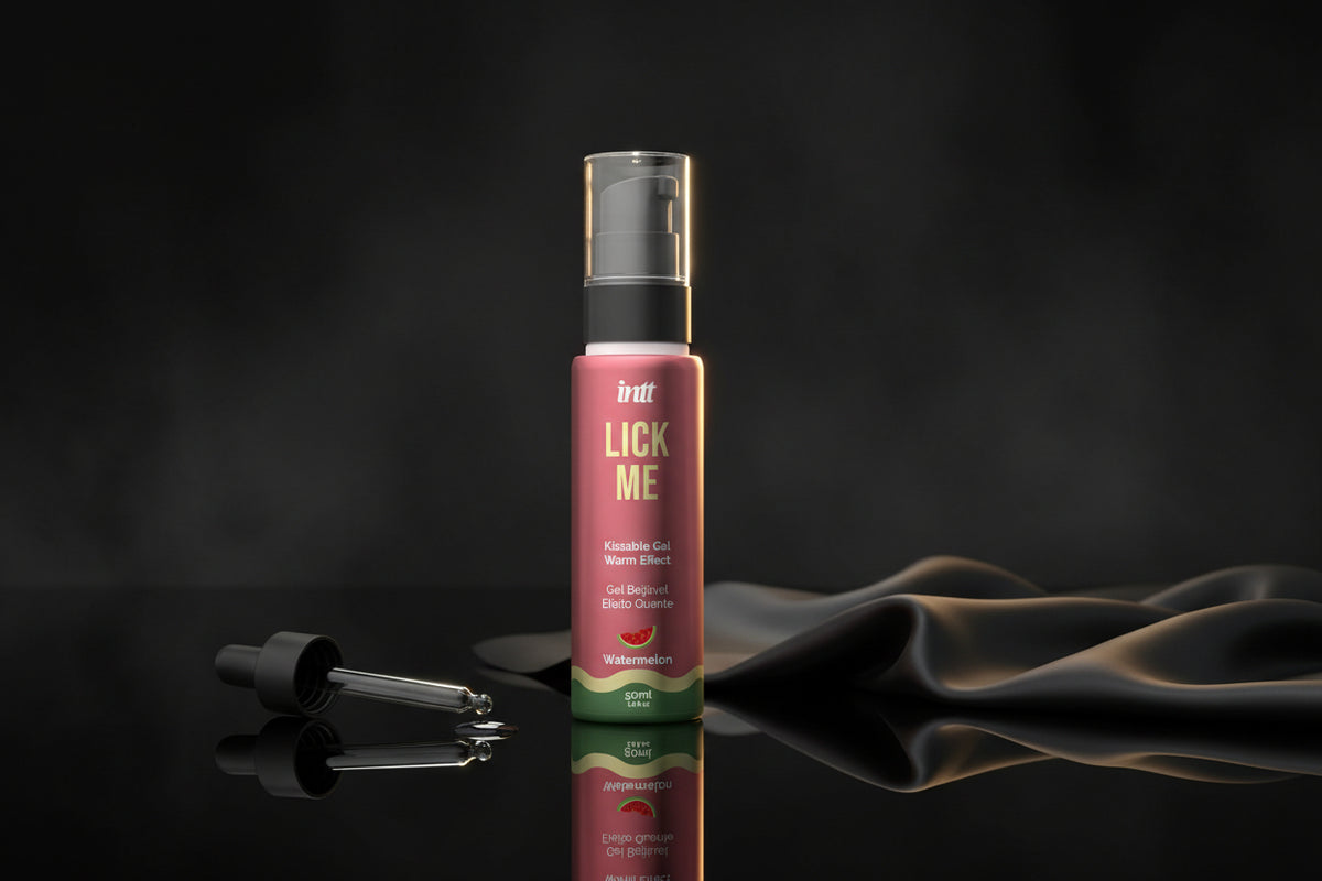 Lick Me Kissable Gel Watermelon von intt in einer ansprechenden Verpackung