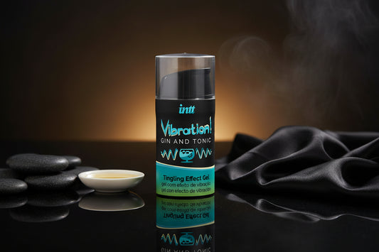 intt Liquid Vibration Gin Tonic Stimulationsgel Flasche mit erfrischendem Aroma und sanft stimulierendem Effekt