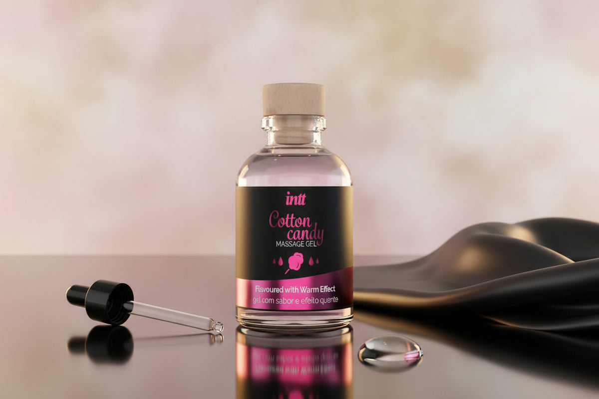 intt Massage Gel Cotton Candy für sinnliche Massage und Entspannung