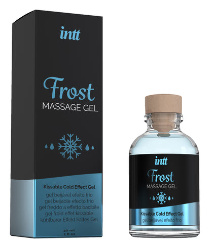 intt Massage Gel Frost 30 ml Verpackung kühlendes Massagegel mit Minz-Aroma