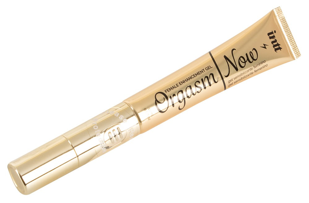 intt Orgasm Now Stimulationsgel Tube liegend dargestellt
