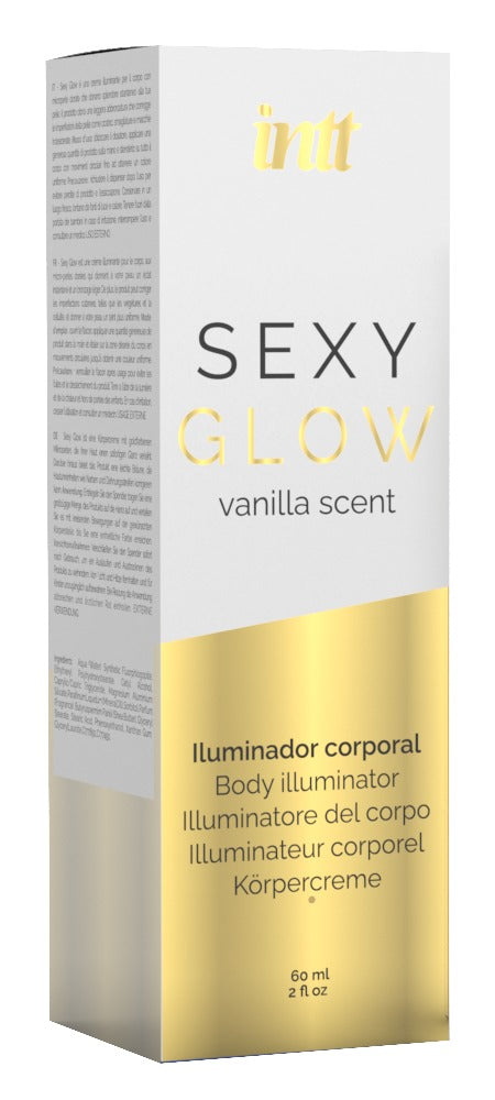 intt Sexy Glow Körpercreme Verpackung Frontansicht