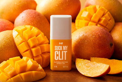 intt Suck my Clit Tropical Mango Stimulationsgel mit Mango-Früchten und Tropical-Mango-Aroma