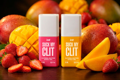 intt Suck my Clit Wild Strawberry Stimulationsgel mit fruchtigem Aroma
