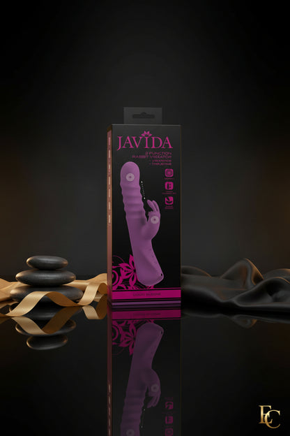 Verpackung des Javida 2 Function Rabbit Vibrators Vorderseite