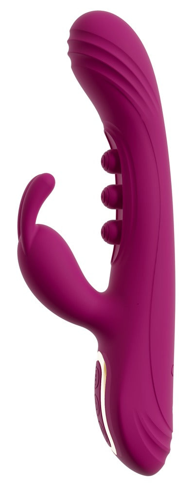 Seitenansicht des Javida Vibrators mit ergonomischem Design