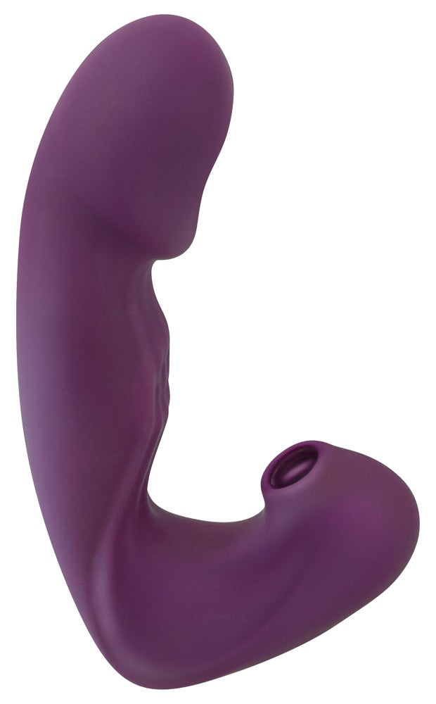 Javida 4 Function Vibrator in lila Gesamtansicht