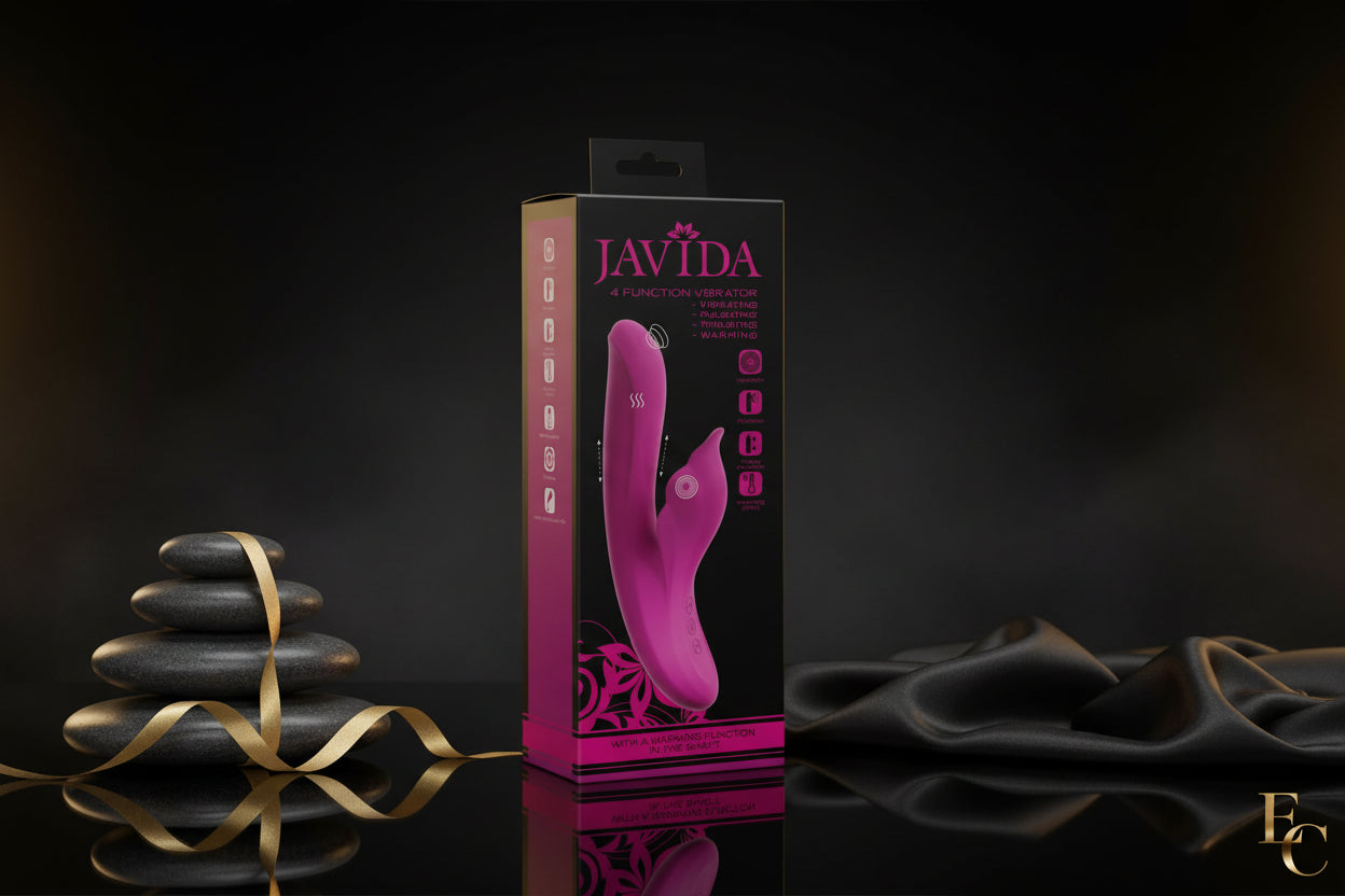 Verpackung des Javida 4 Function Vibrators Vorderseite