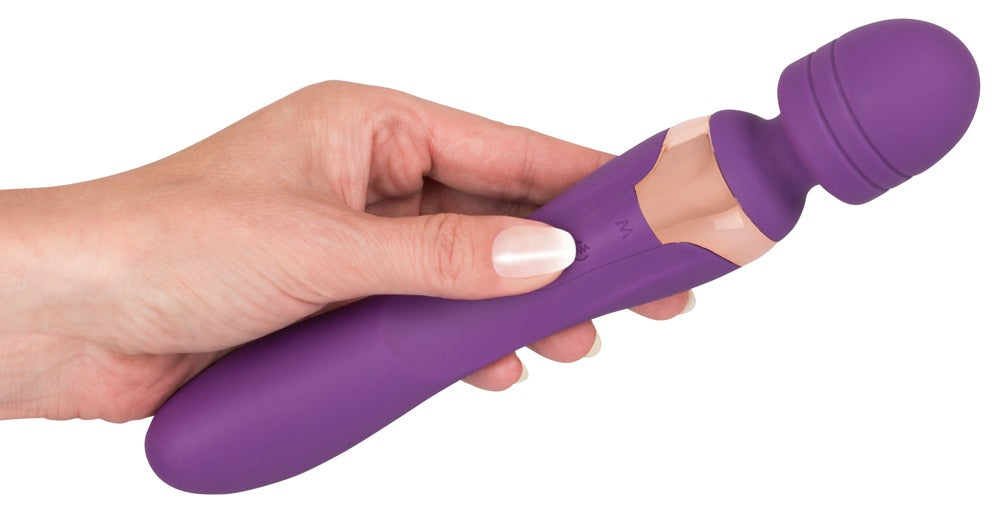 Javida Double Massager Anwendung in der Hand flexible Nutzung