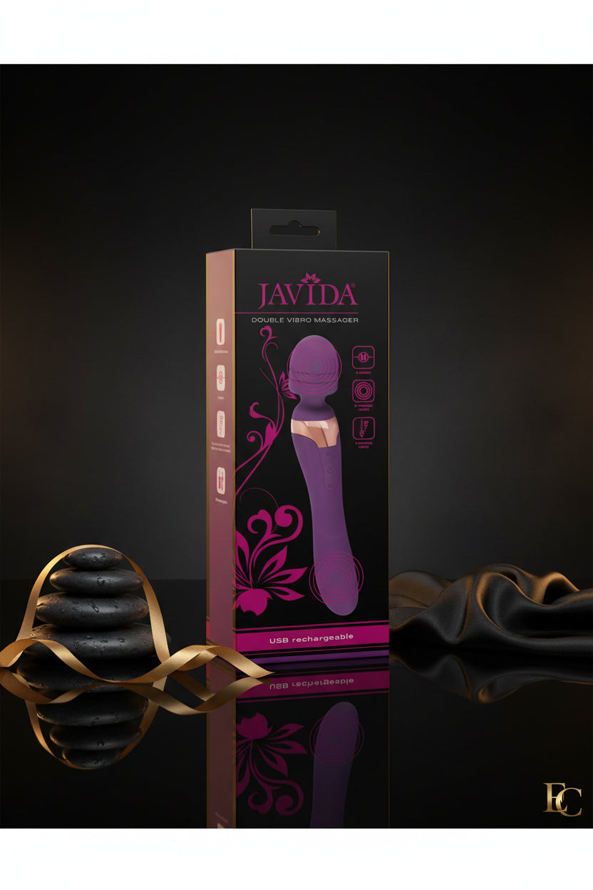 Javida Double Massager Verpackung Frontansicht Produktbox