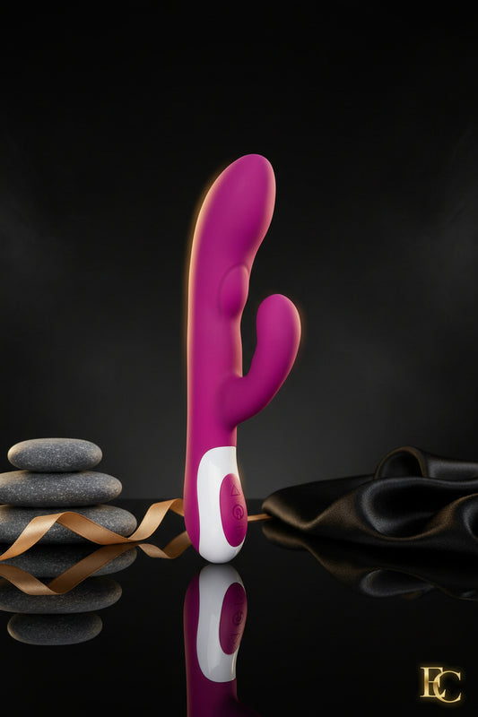 Javida Heating Vibe Rabbitvibrator mit Wärmefunktion in Lila Hauptansicht