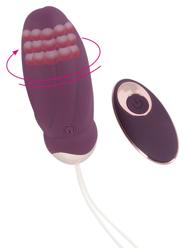 Vibro-Ei mit Fernbedienung im Set – Javida Rotating Love Ball