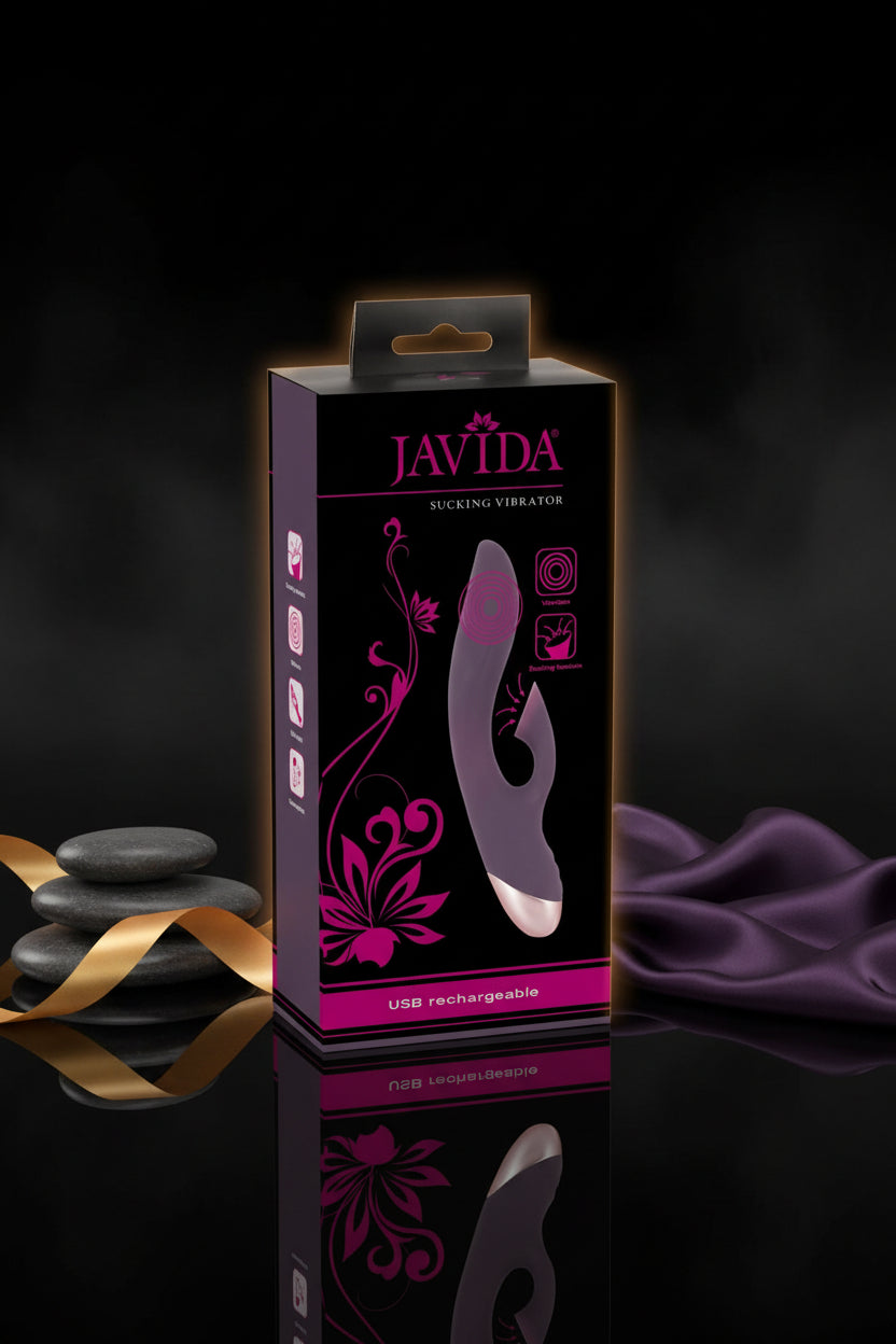 Javida Saugvibrator in elegantem Design mit verschiedenen Modi