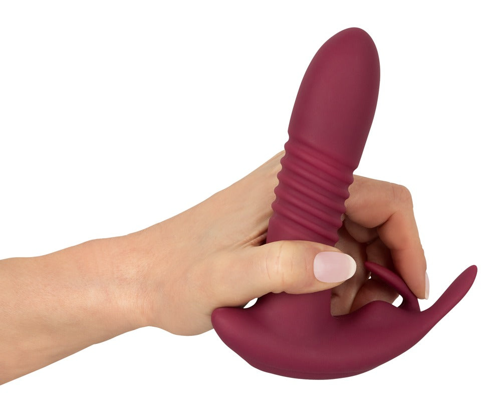 Anwendung des Javida Vibrators in der Hand