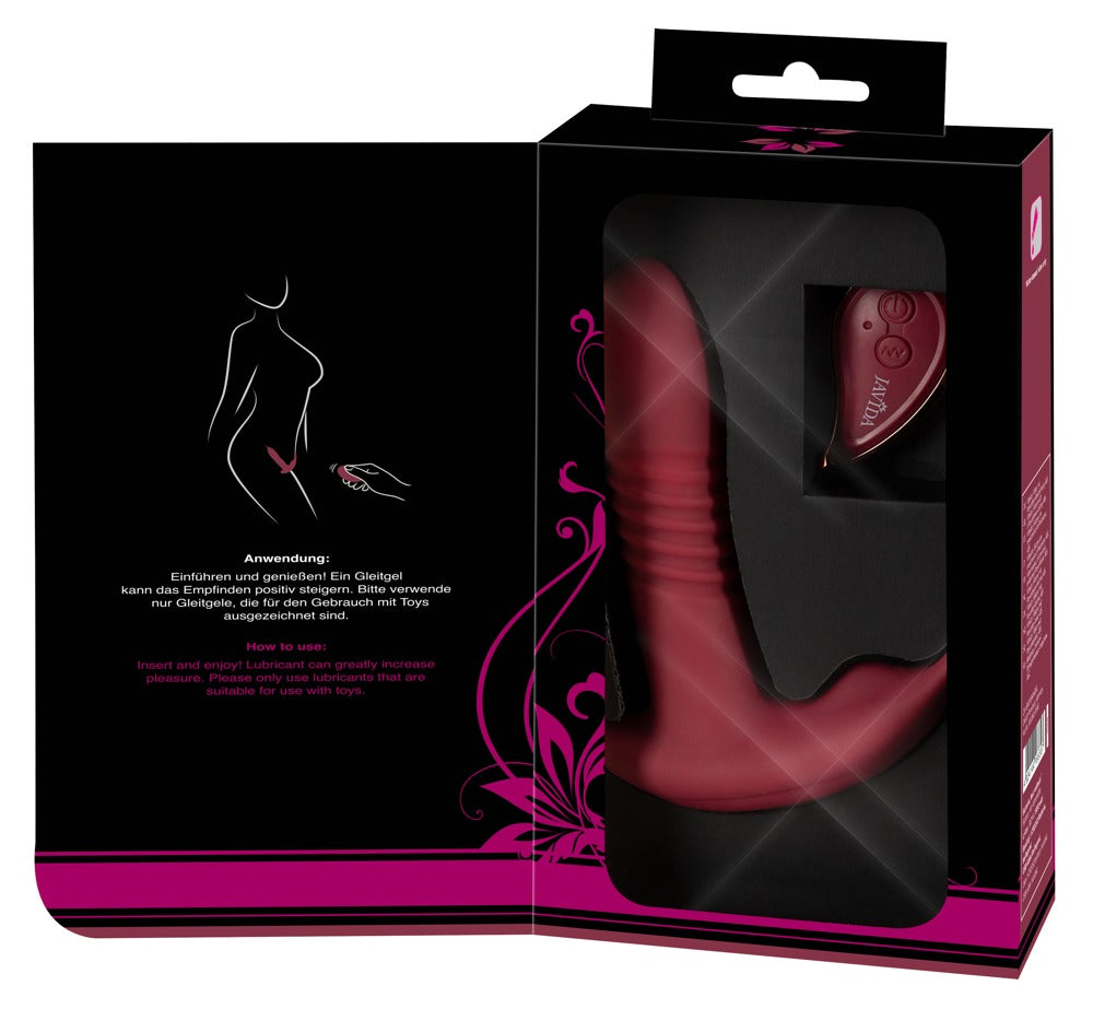 Verpackung Detailansicht Javida Vibrator