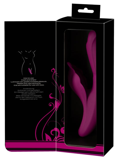 Detailansicht der Verpackung des Javida Vibrators mit Produktdarstellung